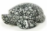 Carved Chinese Writing Rock Turtle - BC Canada #308663-1